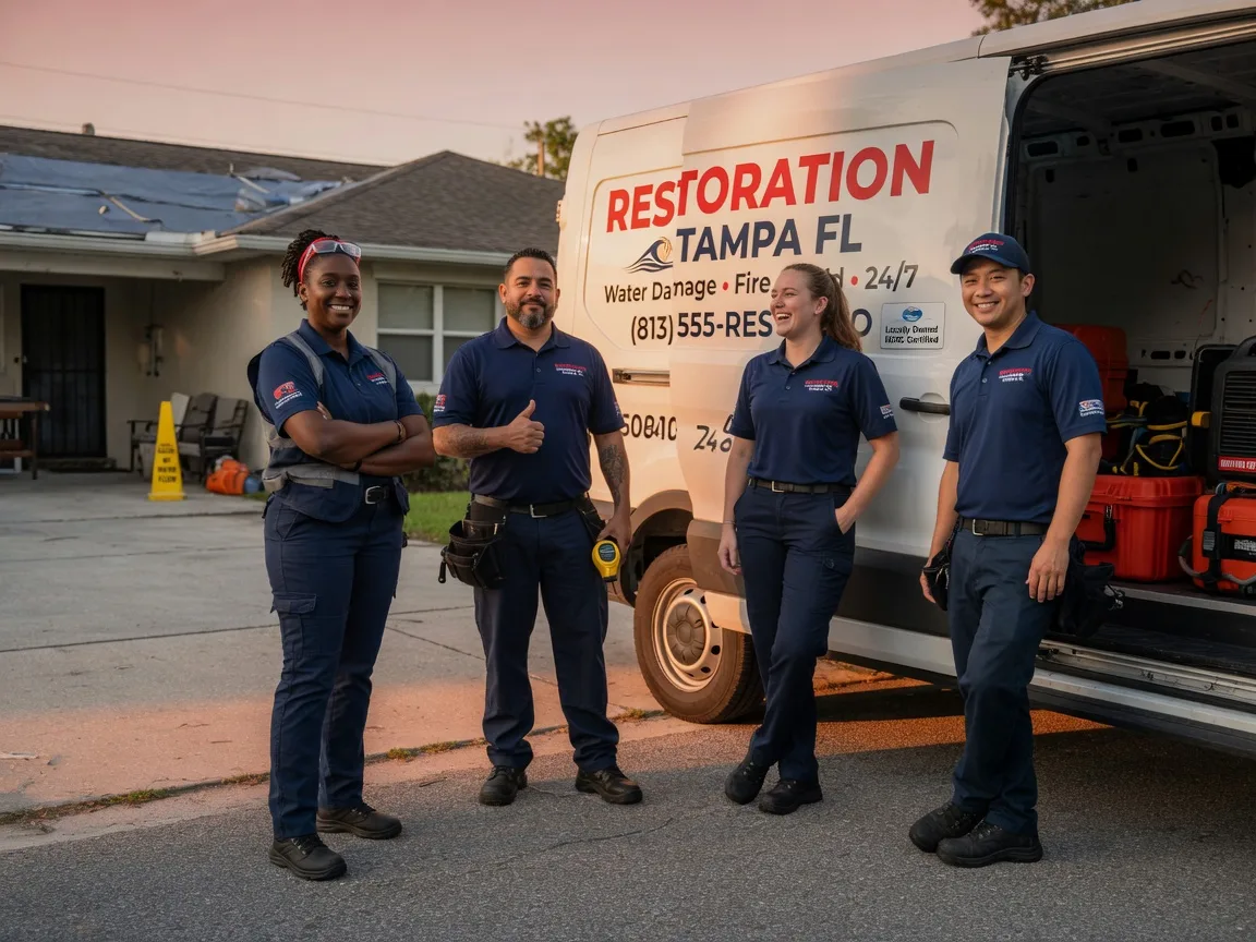 Water Damage Restoration company in Collinsville, TX